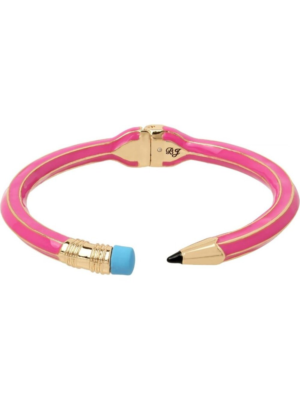 Chic Pencil Hinged Bangle Bracelet - Stylish Statement Jewelry Accessory